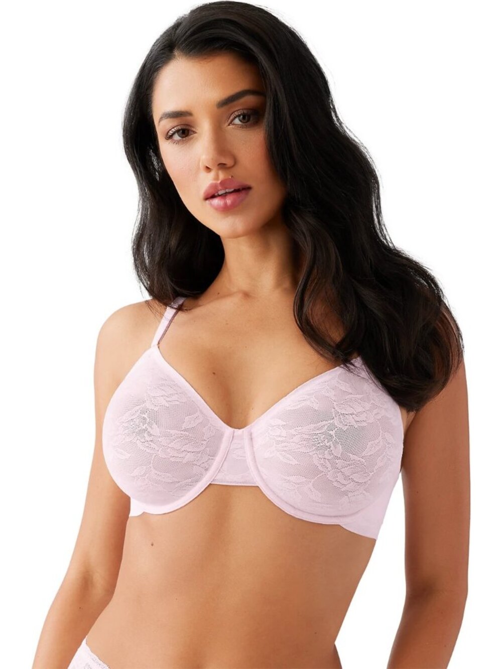 Wacoal 851388 High Profile Underwire Bra Unpadded Light Pink 36DDD NEW $72